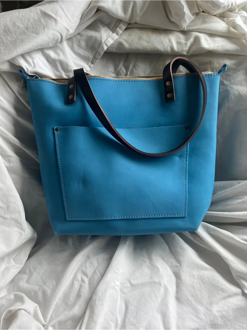Portland leather goods medium tote